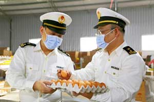 常德海關(guān)農(nóng)產(chǎn)品“綠色通道”助力鮮雞蛋擴大出口