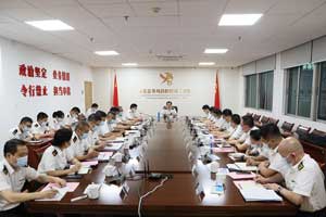 許大純?cè)邳S埔海關(guān)、海關(guān)總署風(fēng)險(xiǎn)防控局（黃埔）調(diào)研