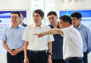 海關(guān)總署副署長王令浚7月26日至28日在合肥海關(guān)調(diào)研
