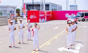 亞運(yùn)會(huì)“火炬手”王勇剛